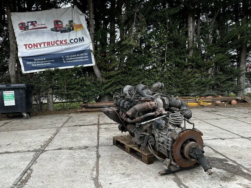 Mercedes-Benz OM 421 V6 Engine with Turbo 340HP + Gearbox - Moteur: photos 1 Mercedes-Benz OM 421 V6 Engine with Turbo 340HP + Gearbox - Moteur: photos 1