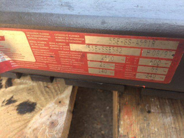 Cascade Sideshift for Atlet UNS / 140DTFURE 675 - Accessoire: photos 3 Cascade Sideshift for Atlet UNS / 140DTFURE 675 - Accessoire: photos 3