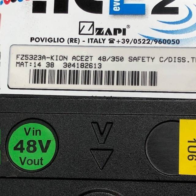 FZ5323A-KION, ACE2T 48/350 - Système électrique pour Matériel de manutention: photos 3 FZ5323A-KION, ACE2T 48/350 - Système électrique pour Matériel de manutention: photos 3
