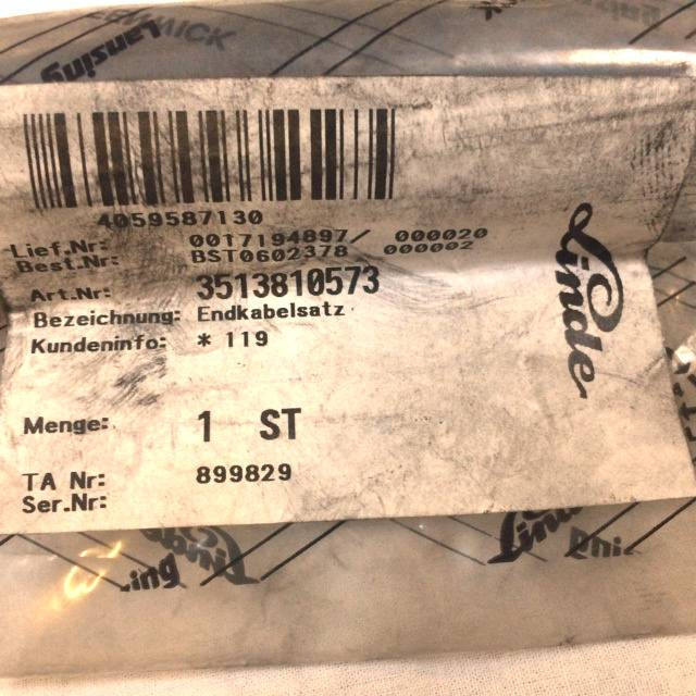 Harness for Linde Series 351-03 - Câble/ Fil pour Matériel de manutention: photos 2 Harness for Linde Series 351-03 - Câble/ Fil pour Matériel de manutention: photos 2