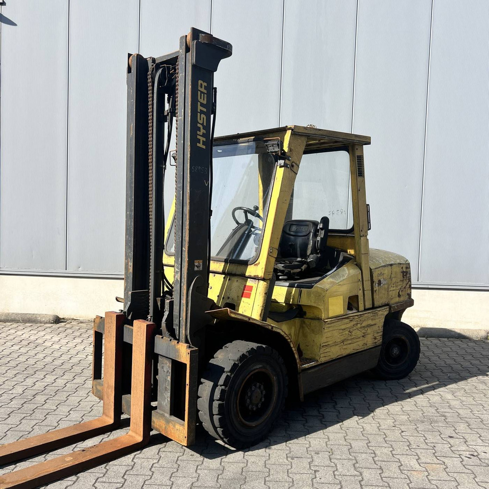 Hyster H4.50XM - Chariot élévateur diesel: photos 1 Hyster H4.50XM - Chariot élévateur diesel: photos 1