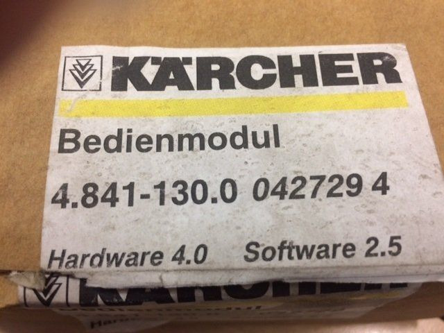 Kärcher Adjustment module - Système électrique pour Machine de nettoyage: photos 4 Kärcher Adjustment module - Système électrique pour Machine de nettoyage: photos 4