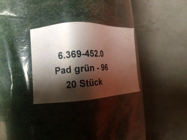 5X Kärcher Pad Green 96-20 PCS - Pièces de rechange pour Machine de nettoyage: photos 2 5X Kärcher Pad Green 96-20 PCS - Pièces de rechange pour Machine de nettoyage: photos 2