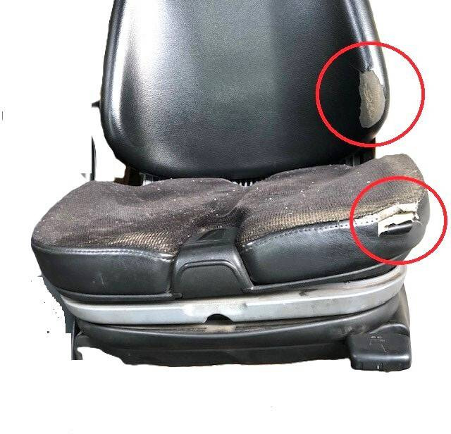 Seat for Linde R16, Series 1120 - Siège pour Matériel de manutention: photos 2 Seat for Linde R16, Series 1120 - Siège pour Matériel de manutention: photos 2