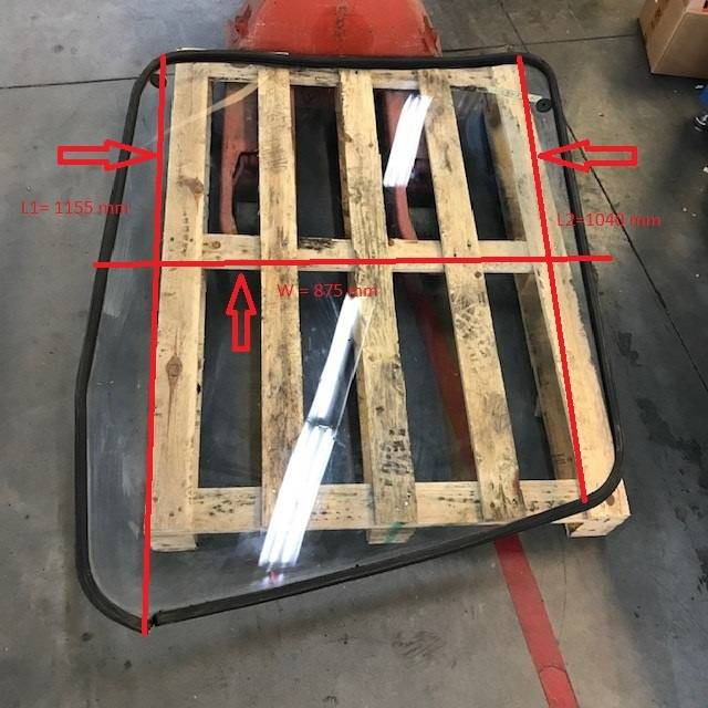 Windscreen for Linde R16X Series 116 - Fenêtre et pièces pour Matériel de manutention: photos 2 Windscreen for Linde R16X Series 116 - Fenêtre et pièces pour Matériel de manutention: photos 2