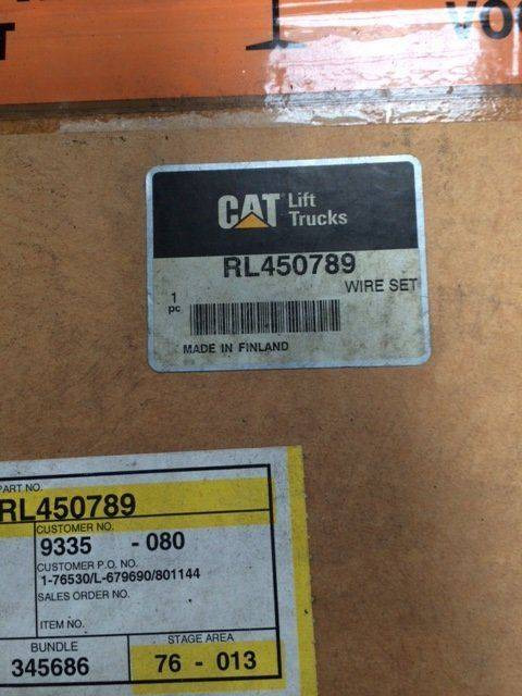 Wire Set for Caterpillar - Câble/ Fil pour Matériel de manutention: photos 4 Wire Set for Caterpillar - Câble/ Fil pour Matériel de manutention: photos 4