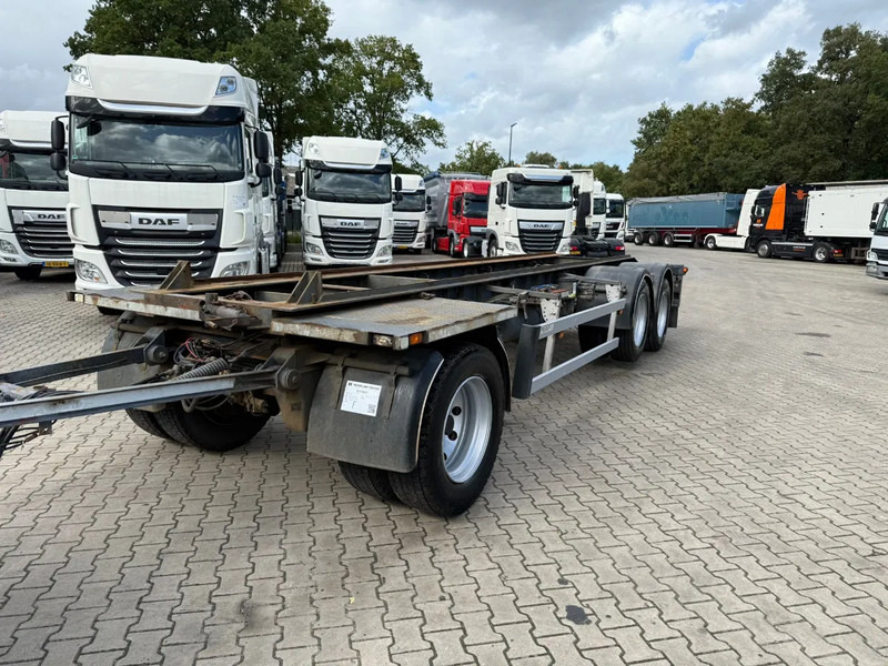 Burg 3AS Containeraanhangwagen, €3900, APK tot 28-01-2026 - Remorque porte-conteneur/ Caisse mobile: photos 1 Burg 3AS Containeraanhangwagen, €3900, APK tot 28-01-2026 - Remorque porte-conteneur/ Caisse mobile: photos 1