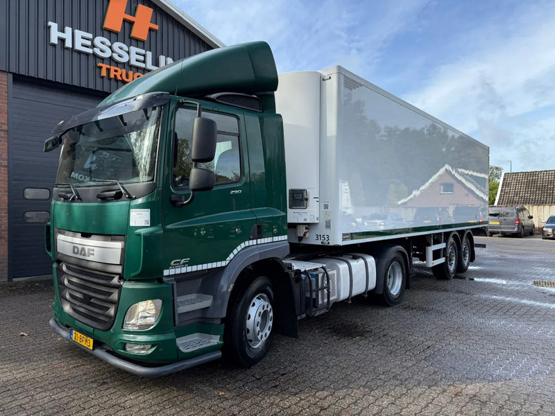 DAF CF 290 +HTF Koeloplegger TRS PTO koelmotor Dhollandia 3000KG NL466.995KM - Camion isothermique: photos 1 DAF CF 290 +HTF Koeloplegger TRS PTO koelmotor Dhollandia 3000KG NL466.995KM - Camion isothermique: photos 1