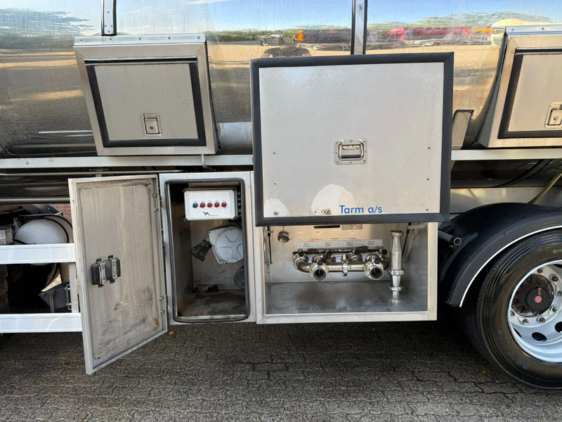 Semi-remorque citerne Magyar VM Tarm 19.000L RVS/INOX Melk/Milk/Milch Food 3 Rooms Liftas: photos 11