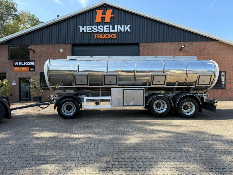 Semi-remorque citerne Magyar VM Tarm 19.000L RVS/INOX Melk/Milk/Milch Food 3 Rooms Liftas: photos 7
