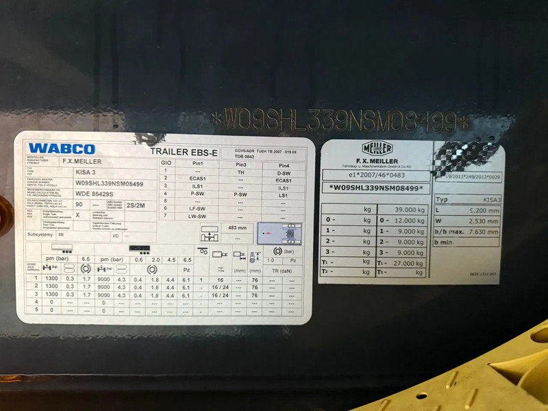 Meiller KISA3 25M3 Liftas kunstof slijtbodem Alcoa Dura Bright, Nieuwstaat en crédit-bail Meiller KISA3 25M3 Liftas kunstof slijtbodem Alcoa Dura Bright, Nieuwstaat: photos 13