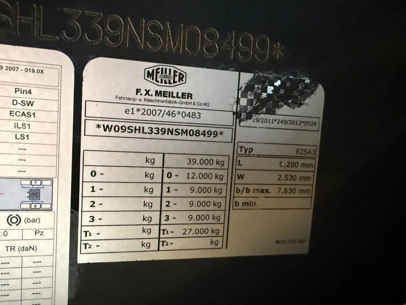 Meiller KISA3 25M3 Liftas kunstof slijtbodem Alcoa Dura Bright, Nieuwstaat en crédit-bail Meiller KISA3 25M3 Liftas kunstof slijtbodem Alcoa Dura Bright, Nieuwstaat: photos 15