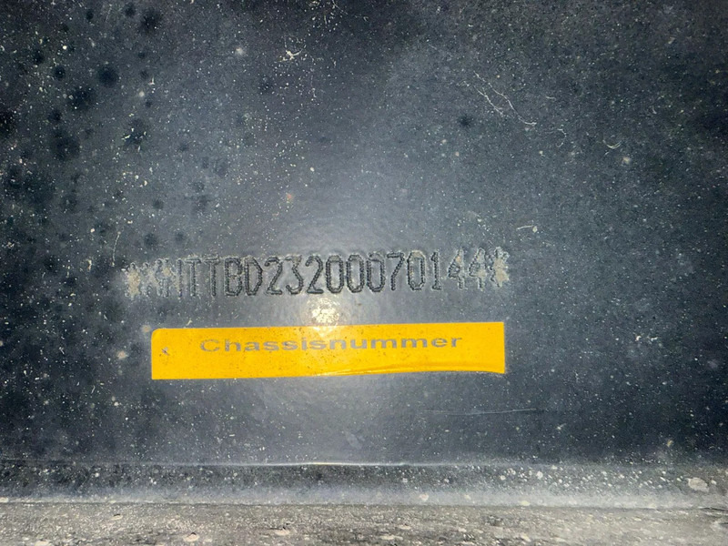 Semi-remorque rideaux coulissants Pacton 2AS City 12.6M Dhollandia Laadklep 2500KG Stuuras APK 07-2026 - Zeer nette staat!: photos 18