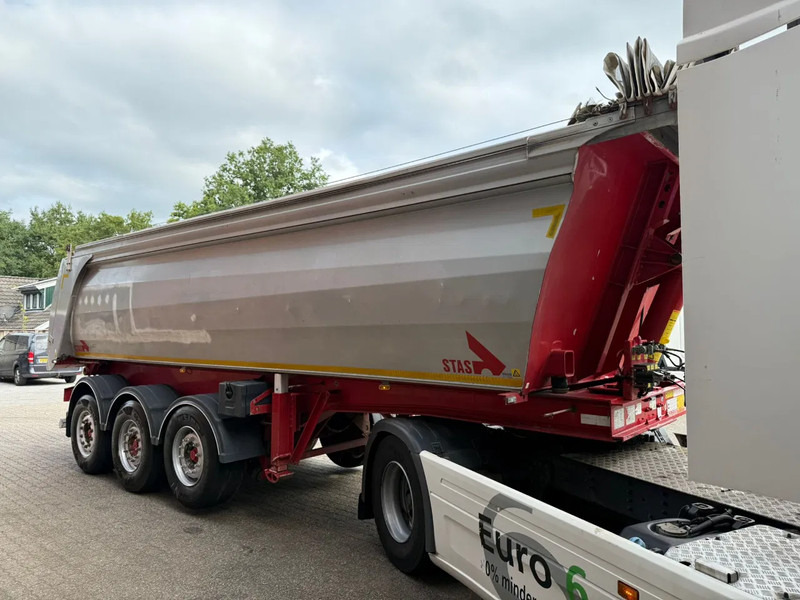 Stas S300CX Lift Axle Automatic roof Tarpaulin APK/TUV 12/2025 - Semi-remorque benne: photos 4 Stas S300CX Lift Axle Automatic roof Tarpaulin APK/TUV 12/2025 - Semi-remorque benne: photos 4