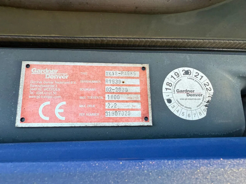 DAF XF 450 Super Space Cab + Gardner Denver XK18 Silo Compressor Alcoa LED Standklima NL Truck APK 03-2026 en crédit-bail DAF XF 450 Super Space Cab + Gardner Denver XK18 Silo Compressor Alcoa LED Standklima NL Truck APK 03-2026: photos 8