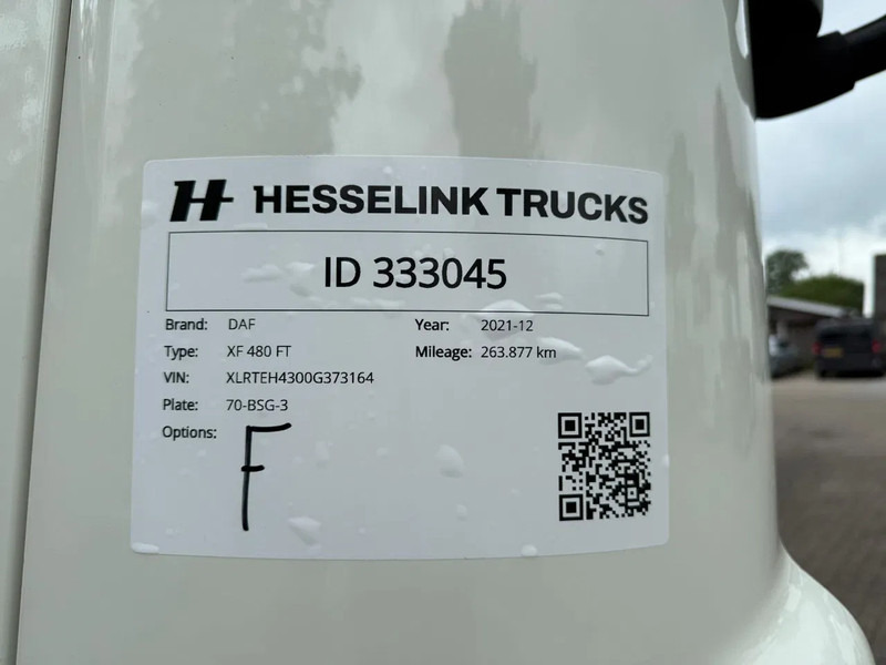 Tracteur routier DAF XF 480 SSC Super Space 2x tank LED 263.877KM! ACC: photos 19