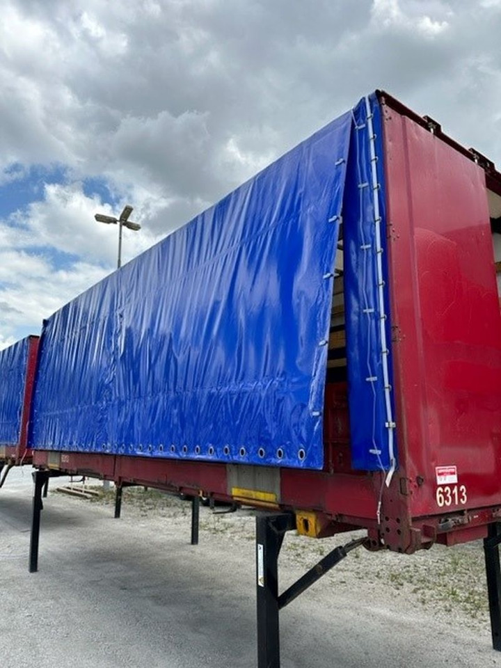 Krone BDF-System, 7.450 mm lang, neue Rollfixplane in RAL 5002 Ultramarinblau, - Carrosserie bâchee: photos 1 Krone BDF-System, 7.450 mm lang, neue Rollfixplane in RAL 5002 Ultramarinblau, - Carrosserie bâchee: photos 1