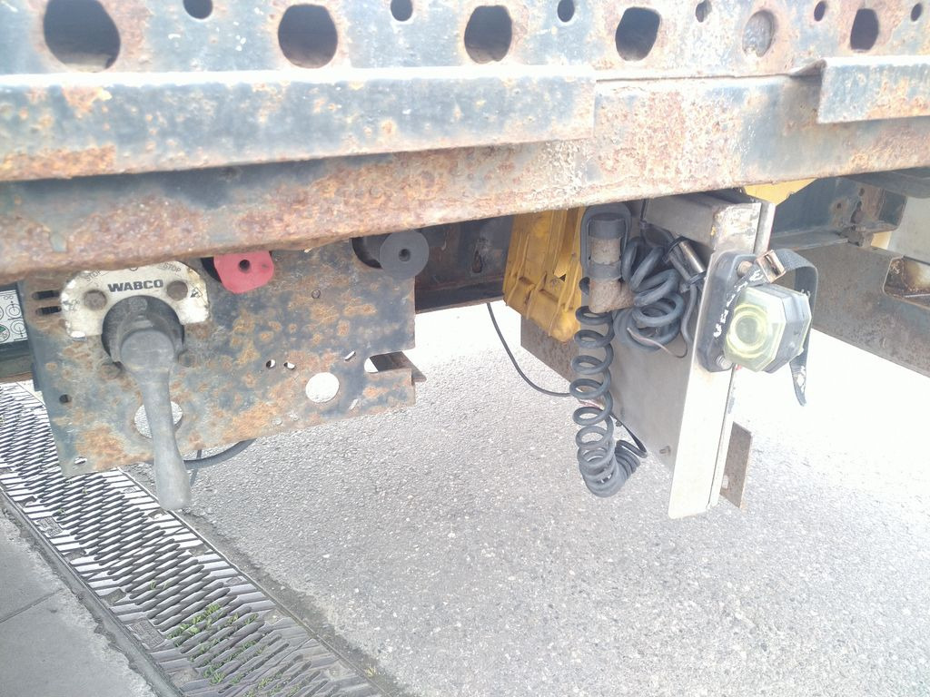 Semi-remorque plateau Krone SDP27 TwistLocks 40"+ 20" BPW Lift Rungentaschen: photos 13
