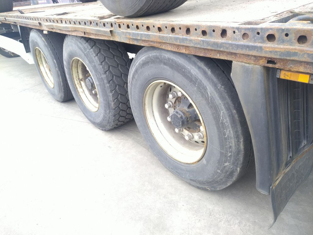 Semi-remorque plateau Krone SDP27 TwistLocks 40"+ 20" BPW Lift Rungentaschen: photos 8