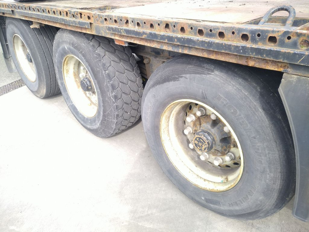 Semi-remorque plateau Krone SDP27 TwistLocks 40"+ 20" BPW Lift Rungentaschen: photos 7
