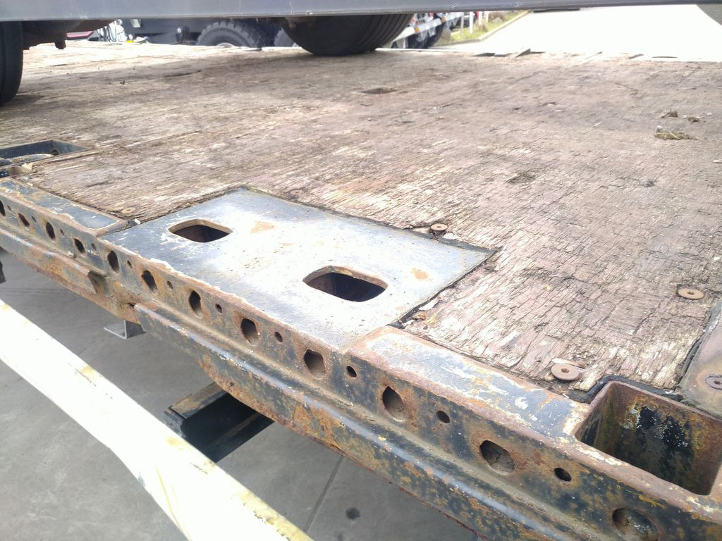Semi-remorque plateau Krone SDP27 TwistLocks 40"+ 20" BPW Lift Rungentaschen: photos 14