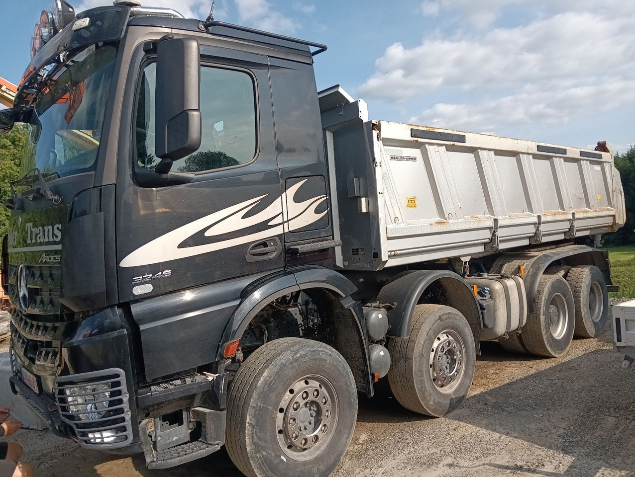 Mercedes-Benz AROCS 3246 8x4 MEILLER 3-Seiten Bordmatic SCHALT - Camion benne: photos 5 Mercedes-Benz AROCS 3246 8x4 MEILLER 3-Seiten Bordmatic SCHALT - Camion benne: photos 5