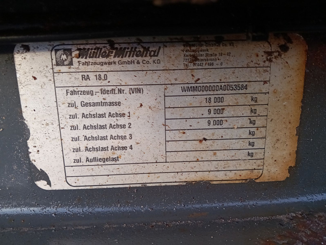 Müller-Mitteltal RA18 Abrollanhänger 7m BPW Trommel TÜV 5/2025 Müller-Mitteltal RA18 Abrollanhänger 7m BPW Trommel TÜV 5/2025 - Remorque ampliroll/ Multibenne: photos 3 Müller-Mitteltal RA18 Abrollanhänger 7m BPW Trommel TÜV 5/2025 Müller-Mitteltal RA18 Abrollanhänger 7m BPW Trommel TÜV 5/2025 - Remorque ampliroll/ Multibenne: photos 3