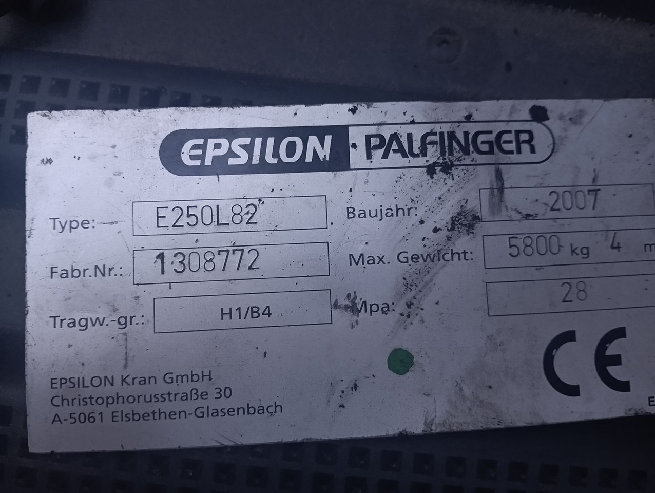 Camion grumier, Camion grue Palfinger EPSILON E250L82 Langholzkran+GLOGGER Aufbau+Anhä: photos 7