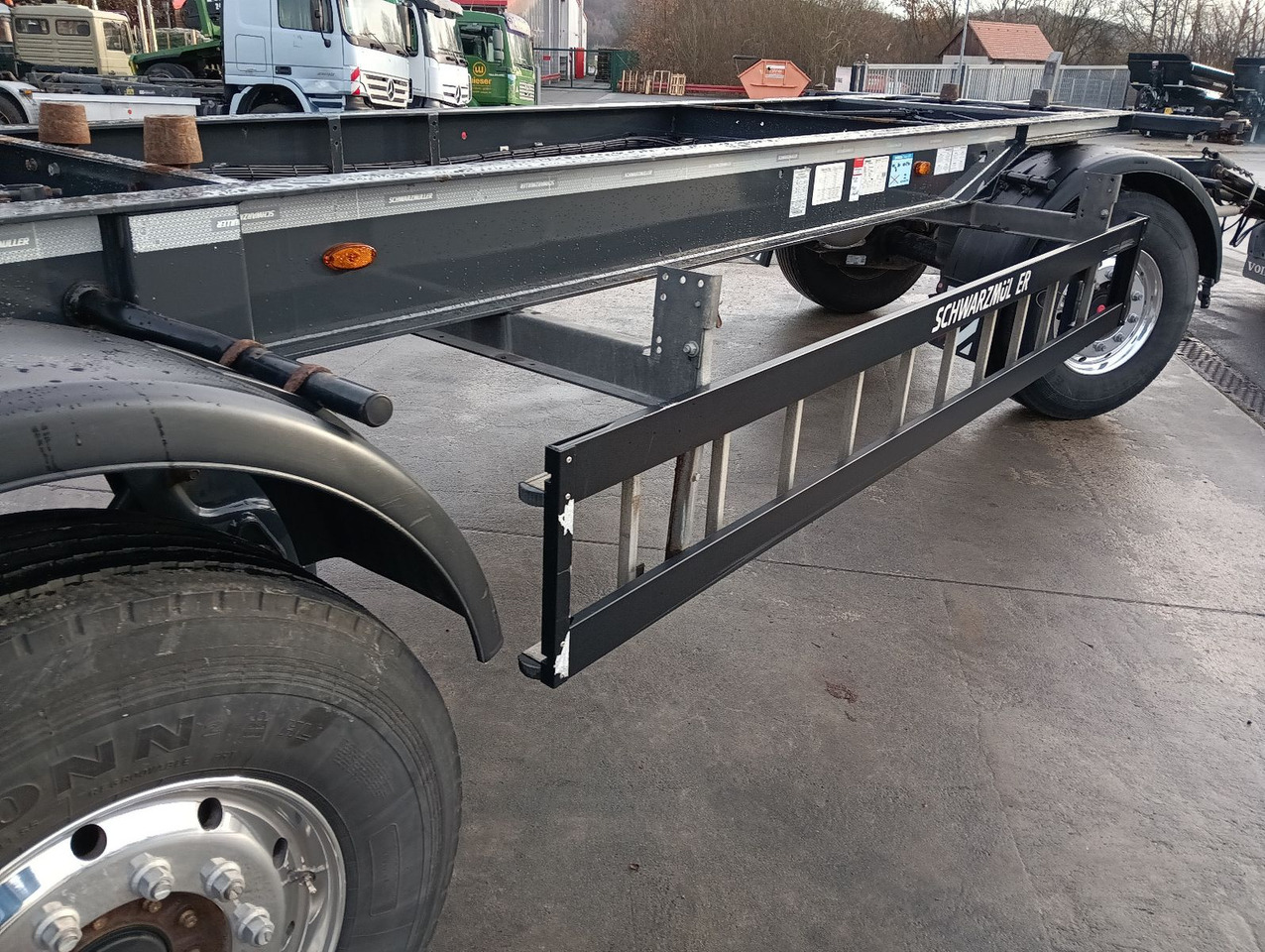 Remorque porte-conteneur/ Caisse mobile Schwarzmüller 2-A BDF 1,22/1,32 ALCOA Alufelgen ADR 120tkm TÜV Schwarzmüller 2-A BDF 1,22/1,32 ALCOA Alufelgen ADR 120tkm TÜV: photos 6