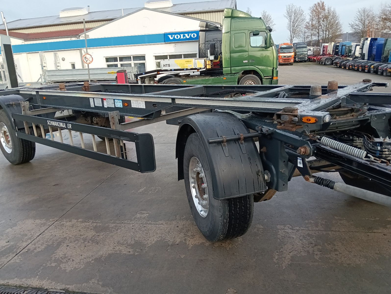 Remorque porte-conteneur/ Caisse mobile Schwarzmüller 2-A BDF 1,22/1,32 ALCOA Alufelgen ADR 120tkm TÜV Schwarzmüller 2-A BDF 1,22/1,32 ALCOA Alufelgen ADR 120tkm TÜV: photos 10