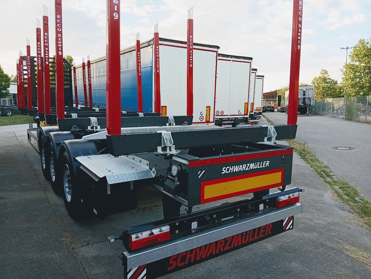 Semi-remorque grumier neuf Schwarzmüller 3-A Rungensattel 8xRungSchemel 5800kg NEU sofort Schwarzmüller 3-A Rungensattel 8xRungSchemel 5800kg NEU sofort: photos 9