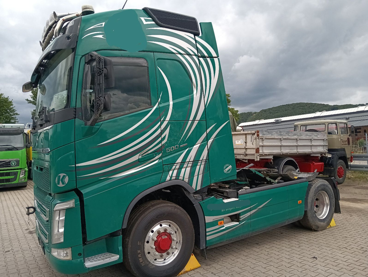 Volvo FH 500 4x2T X-Track Globe I-PARC Hydraulik ALCOA - Tracteur routier: photos 2 Volvo FH 500 4x2T X-Track Globe I-PARC Hydraulik ALCOA - Tracteur routier: photos 2