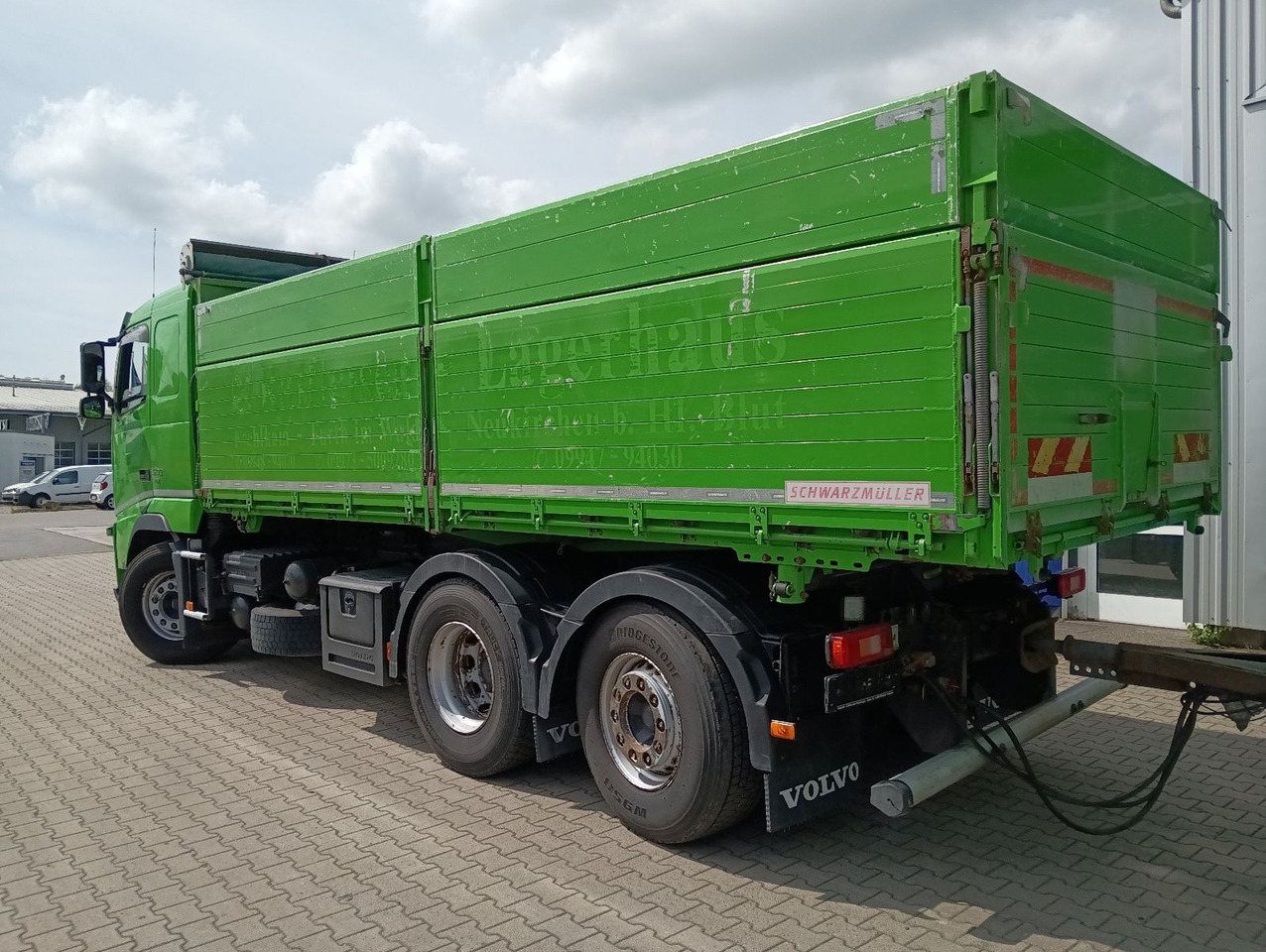 Camion benne Volvo FH 500 6x2R 22m3 SCHWARZMÜLLER 3-S-GETREIDEKIPPE: photos 9