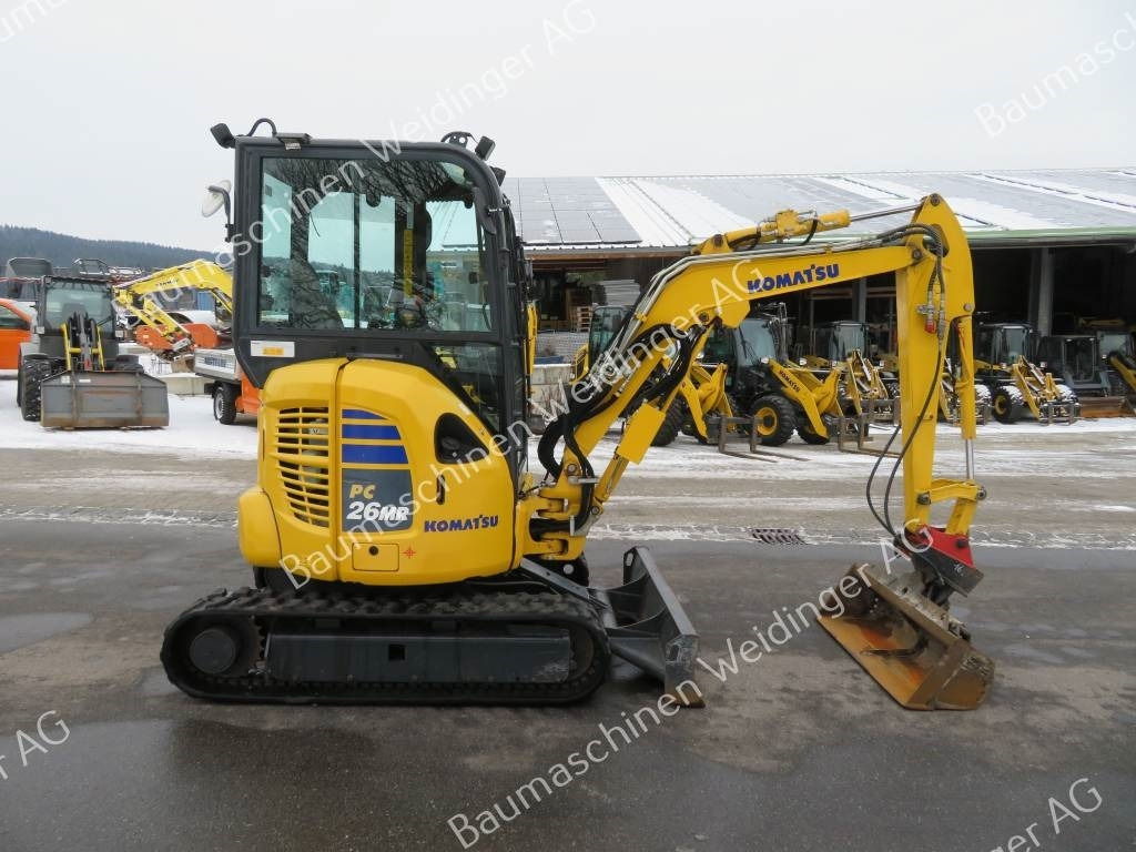 Komatsu PC 26 MR-5 - Mini pelle: photos 2 Komatsu PC 26 MR-5 - Mini pelle: photos 2
