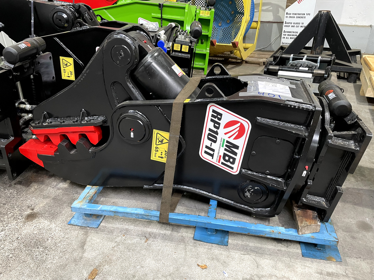 MBi 1100kg for 13- 17to. Bagger - Cisaille de démolition pour Accessoire: photos 4 MBi 1100kg for 13- 17to. Bagger - Cisaille de démolition pour Accessoire: photos 4