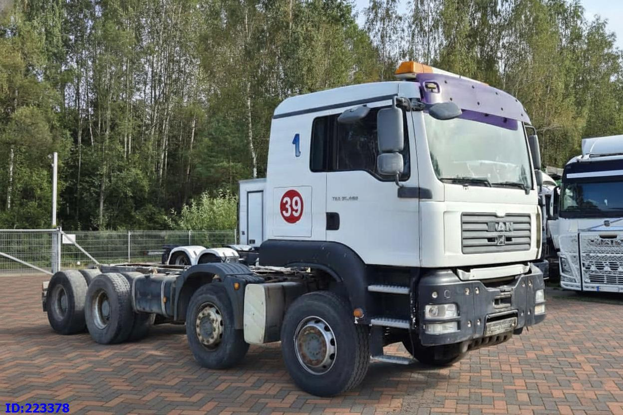 MAN TGA 35.480 8X4 - Full steel - Manual - Châssis cabine: photos 2 MAN TGA 35.480 8X4 - Full steel - Manual - Châssis cabine: photos 2