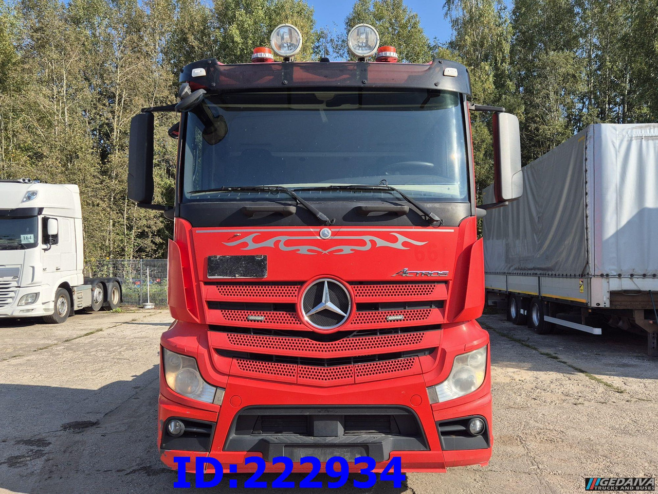 MERCEDES-BENZ Actros 2545 6x2 Euro5 - Châssis cabine: photos 2 MERCEDES-BENZ Actros 2545 6x2 Euro5 - Châssis cabine: photos 2