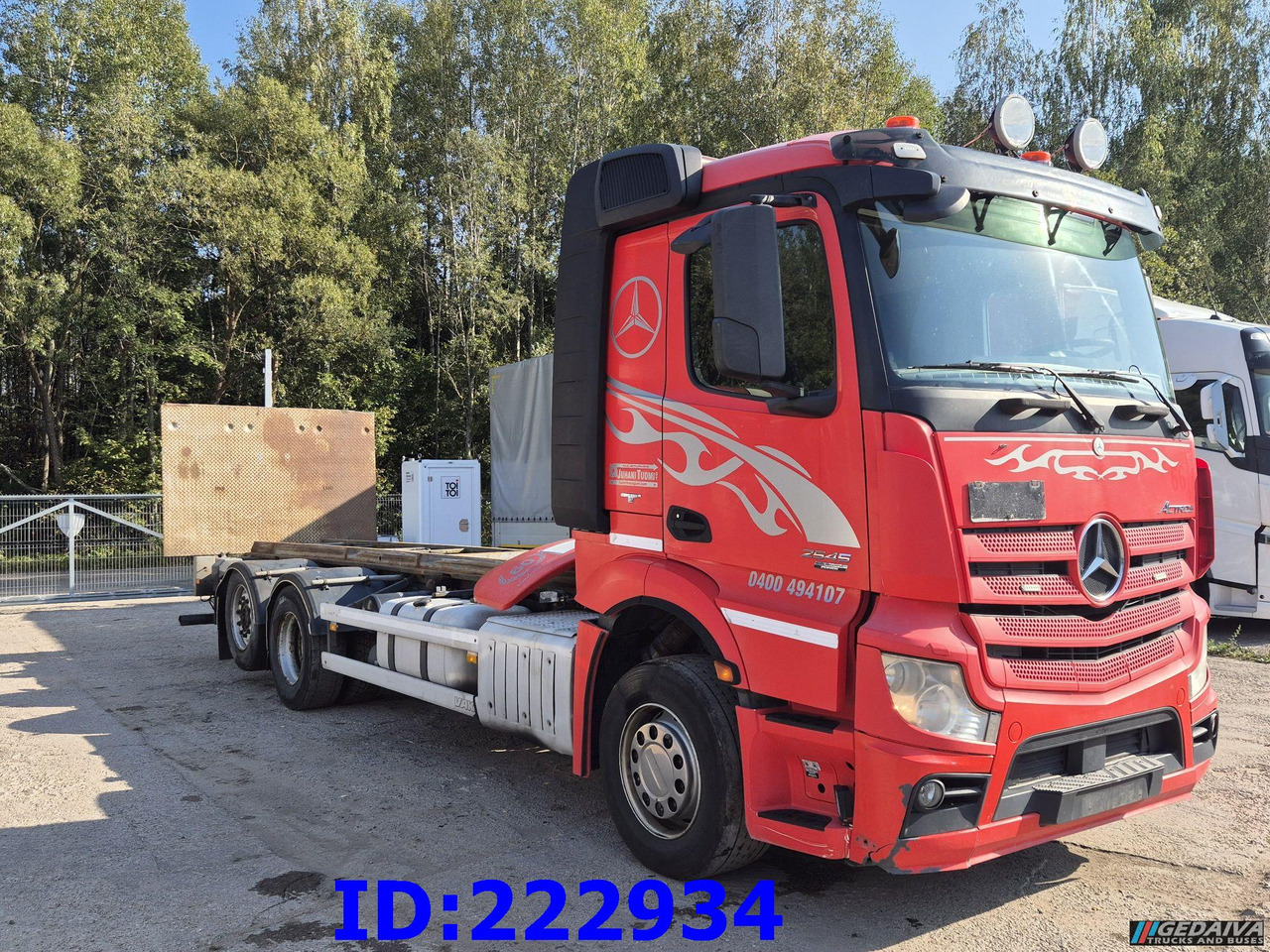 MERCEDES-BENZ Actros 2545 6x2 Euro5 - Châssis cabine: photos 4 MERCEDES-BENZ Actros 2545 6x2 Euro5 - Châssis cabine: photos 4