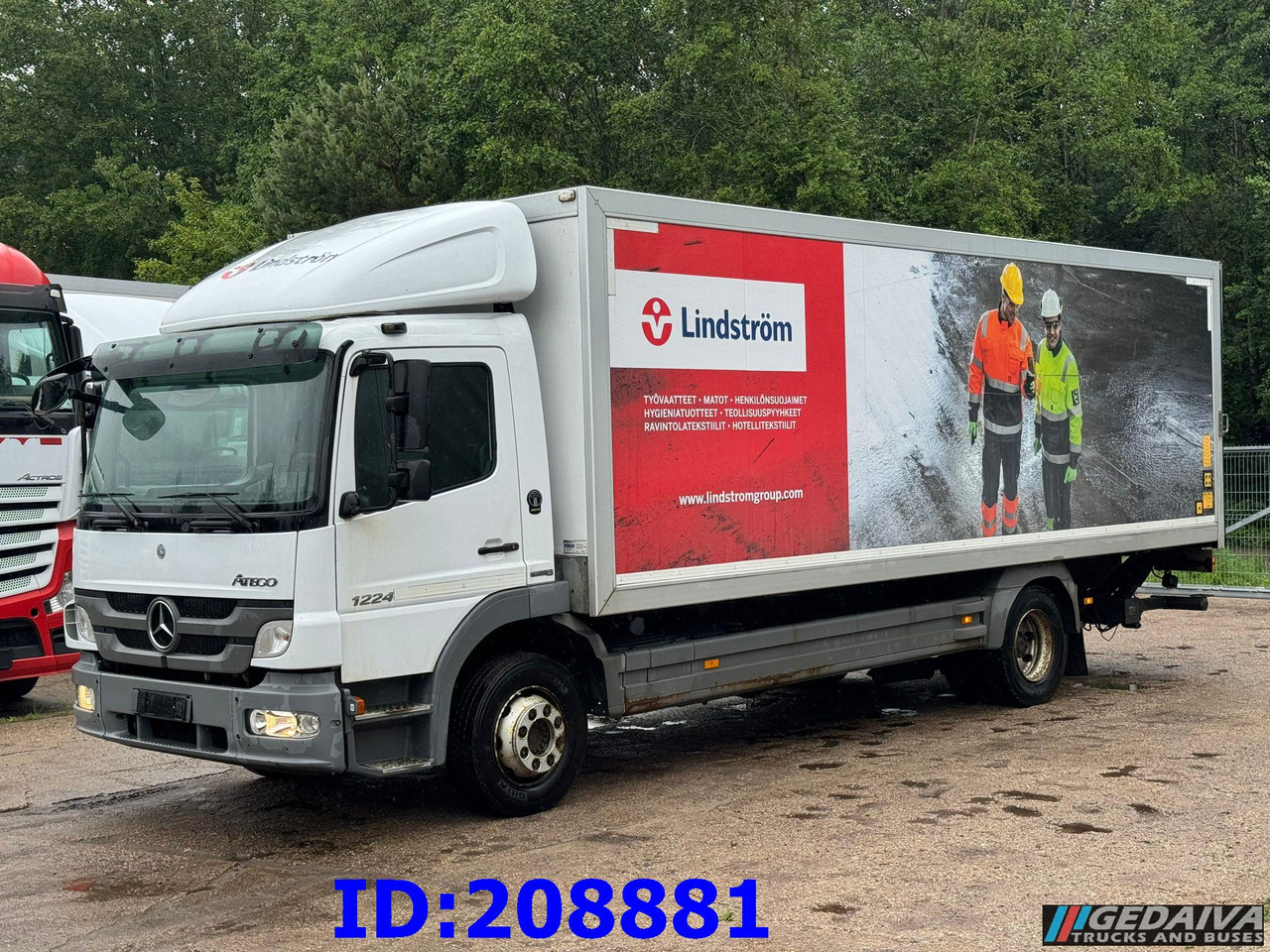 MERCEDES-BENZ Atego 1224 - Camion fourgon: photos 1 MERCEDES-BENZ Atego 1224 - Camion fourgon: photos 1