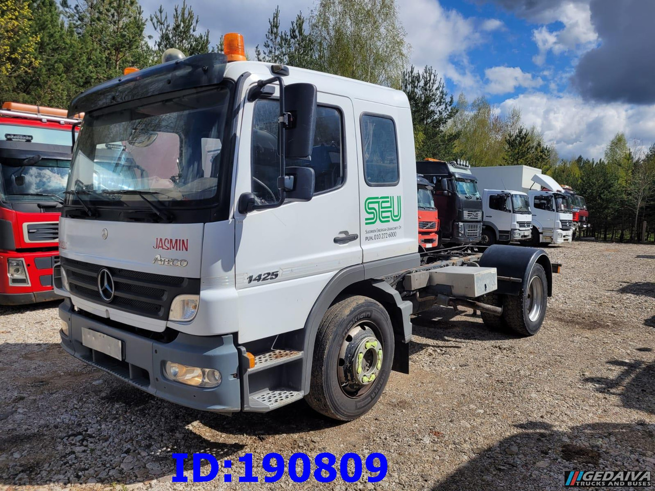 MERCEDES-BENZ Atego 1425 - Châssis cabine: photos 1 MERCEDES-BENZ Atego 1425 - Châssis cabine: photos 1