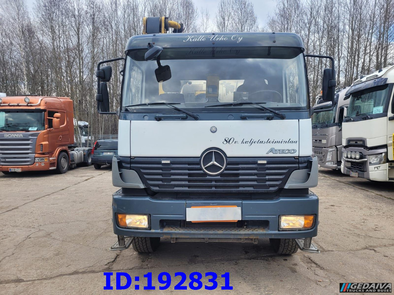 MERCEDES-BENZ Atego 2628 6x4 Schwing 17m 9m3 - Camion pompe: photos 2 MERCEDES-BENZ Atego 2628 6x4 Schwing 17m 9m3 - Camion pompe: photos 2