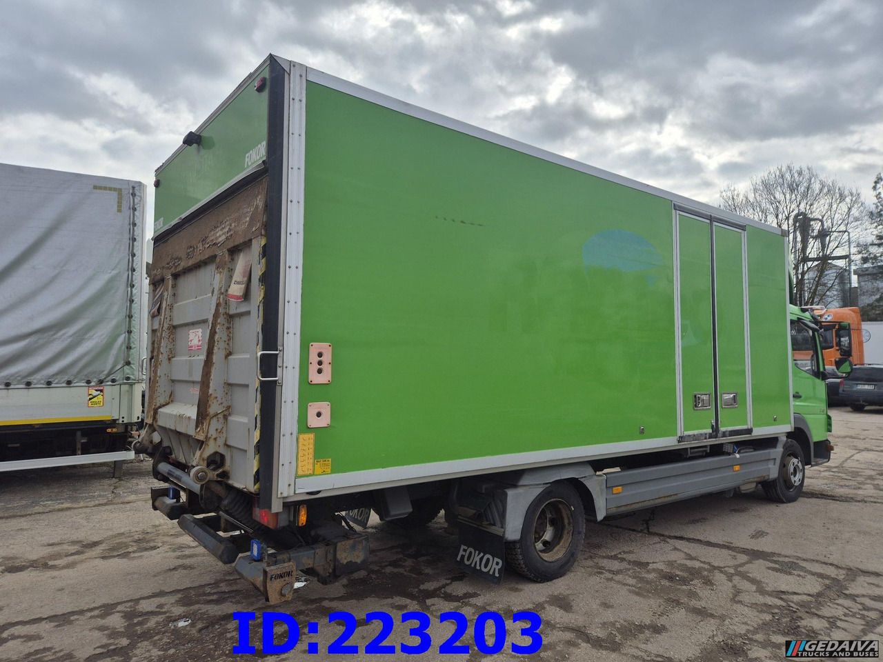 MERCEDES-BENZ Atego 818 4x2 Euro5 Manual - Camion fourgon: photos 5 MERCEDES-BENZ Atego 818 4x2 Euro5 Manual - Camion fourgon: photos 5