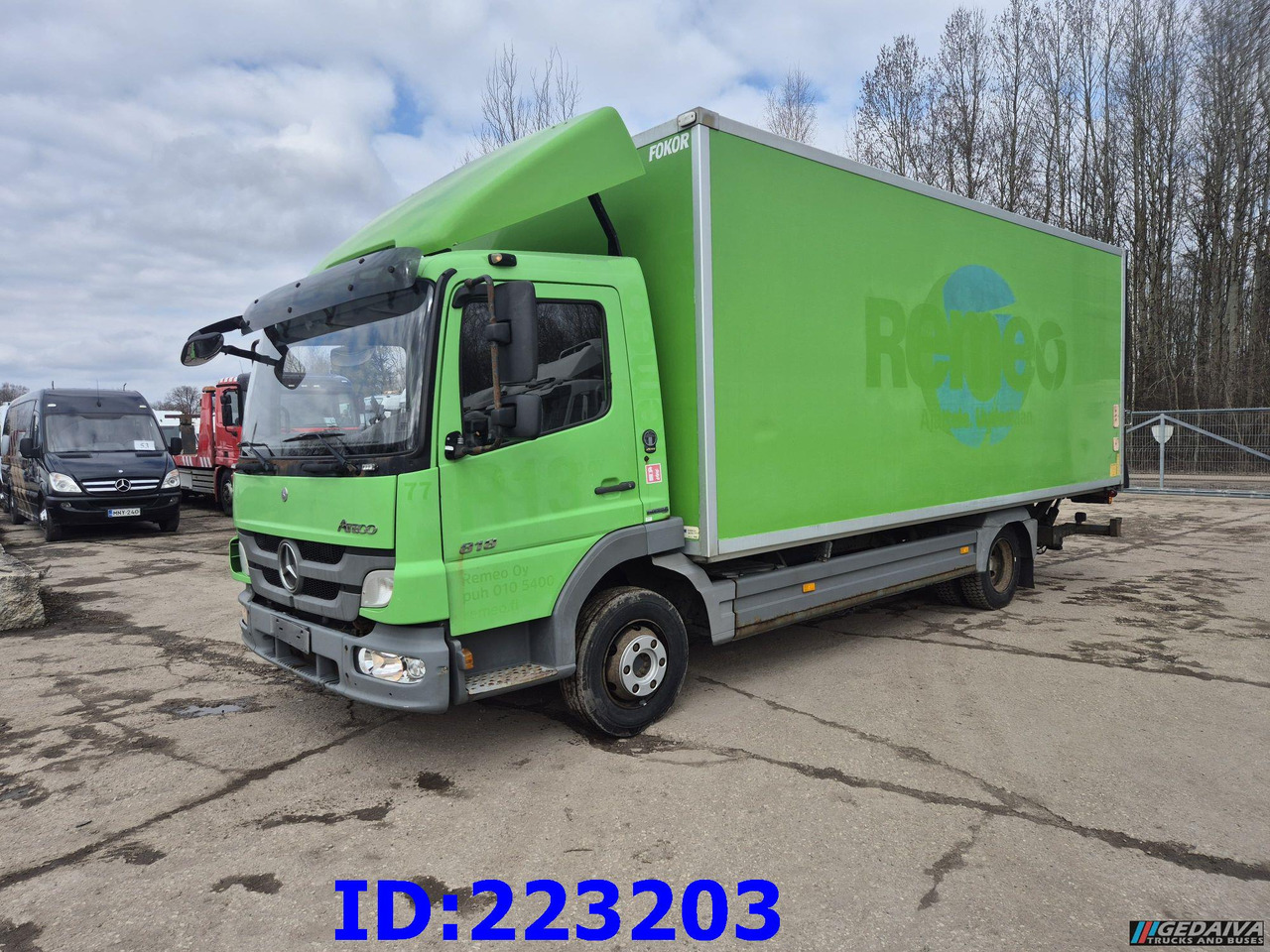 MERCEDES-BENZ Atego 818 4x2 Euro5 Manual - Camion fourgon: photos 1 MERCEDES-BENZ Atego 818 4x2 Euro5 Manual - Camion fourgon: photos 1
