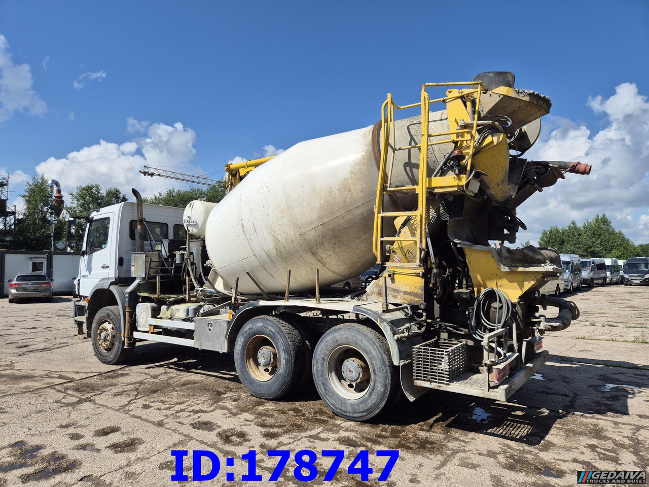 MERCEDES-BENZ Axor 2633 6x4 Schwing 750 - Camion pompe: photos 5 MERCEDES-BENZ Axor 2633 6x4 Schwing 750 - Camion pompe: photos 5