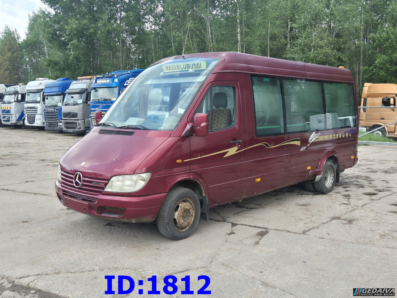 MERCEDES-BENZ Sprinter 413 - 17 Place - Minibus, Transport de personnes: photos 3 MERCEDES-BENZ Sprinter 413 - 17 Place - Minibus, Transport de personnes: photos 3