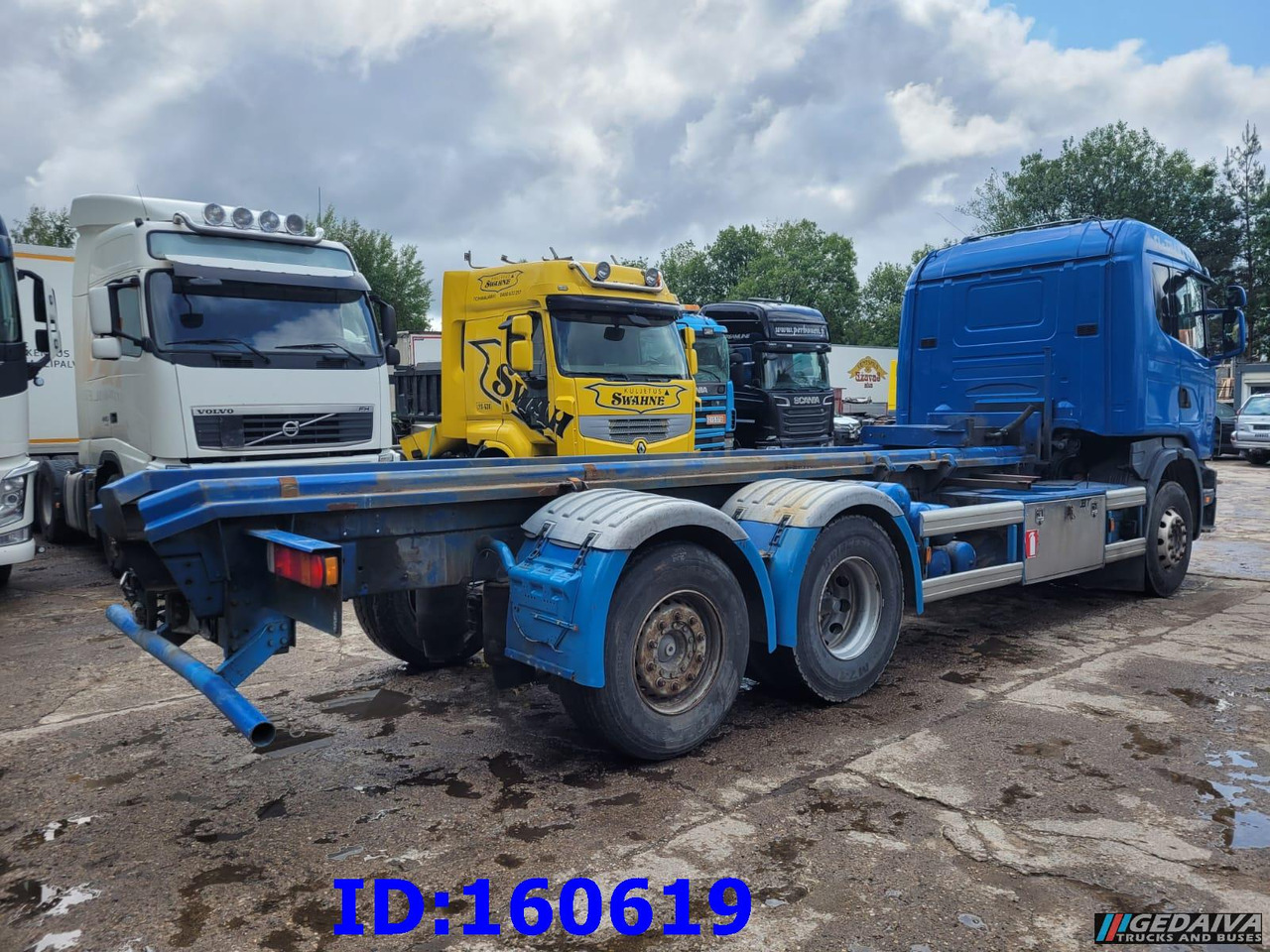 SCANIA 124 420 6x2 Manual Retarder - Châssis cabine: photos 4 SCANIA 124 420 6x2 Manual Retarder - Châssis cabine: photos 4
