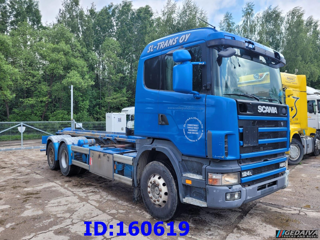SCANIA 124 420 6x2 Manual Retarder - Châssis cabine: photos 3 SCANIA 124 420 6x2 Manual Retarder - Châssis cabine: photos 3