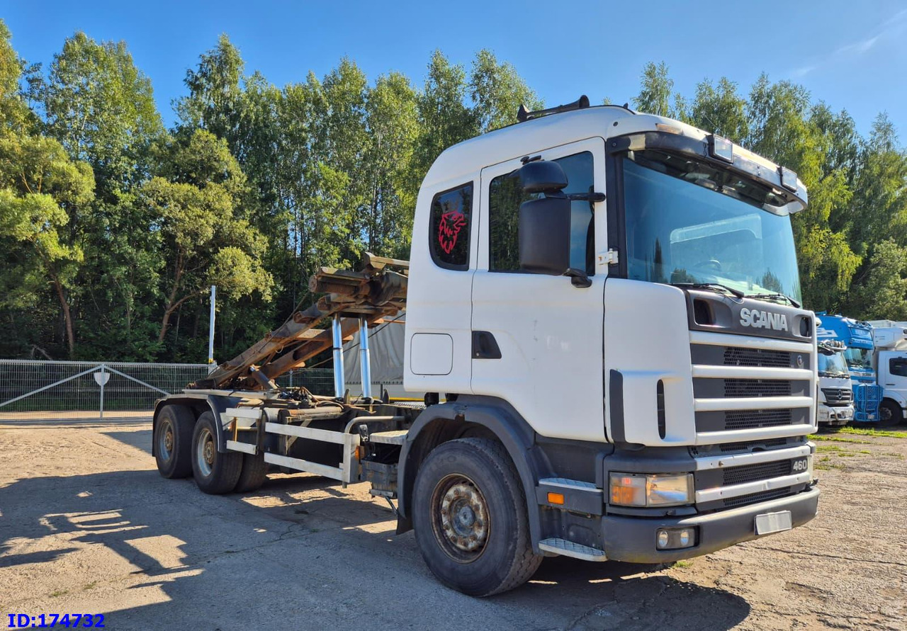 SCANIA 144 - 6x4 - Full Steel - Big Axles - 3 Pedals - Camion benne: photos 4 SCANIA 144 - 6x4 - Full Steel - Big Axles - 3 Pedals - Camion benne: photos 4