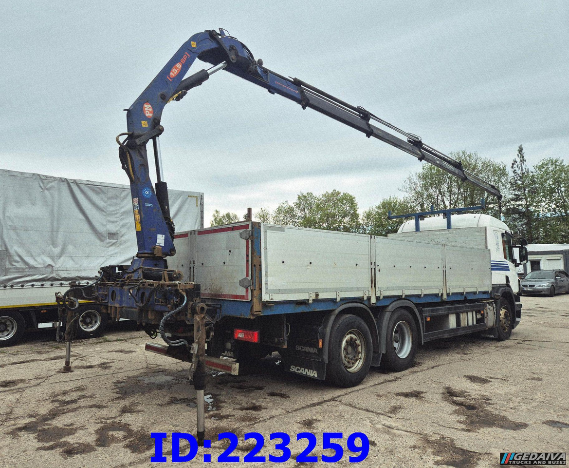 SCANIA P450 6x2 Steering axle Euro6 + PM 13.5SP - Camion plateau: photos 5 SCANIA P450 6x2 Steering axle Euro6 + PM 13.5SP - Camion plateau: photos 5