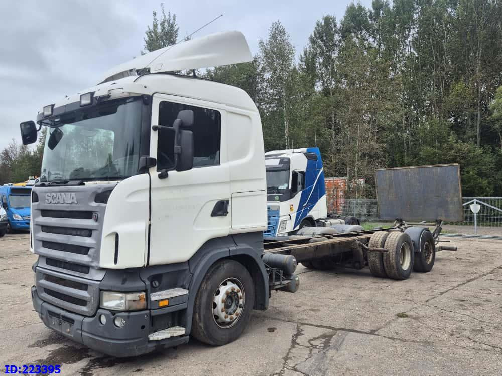 SCANIA R440 6X2 Steering axle (Motor defekt) - Châssis cabine: photos 1 SCANIA R440 6X2 Steering axle (Motor defekt) - Châssis cabine: photos 1